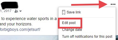 make a facebook post shareable